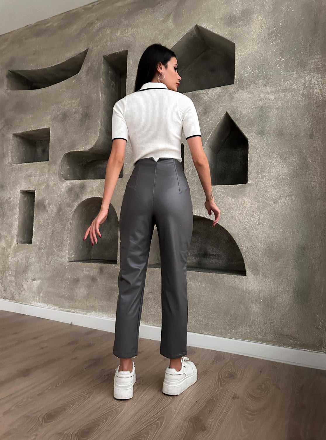 Kiki leather pants