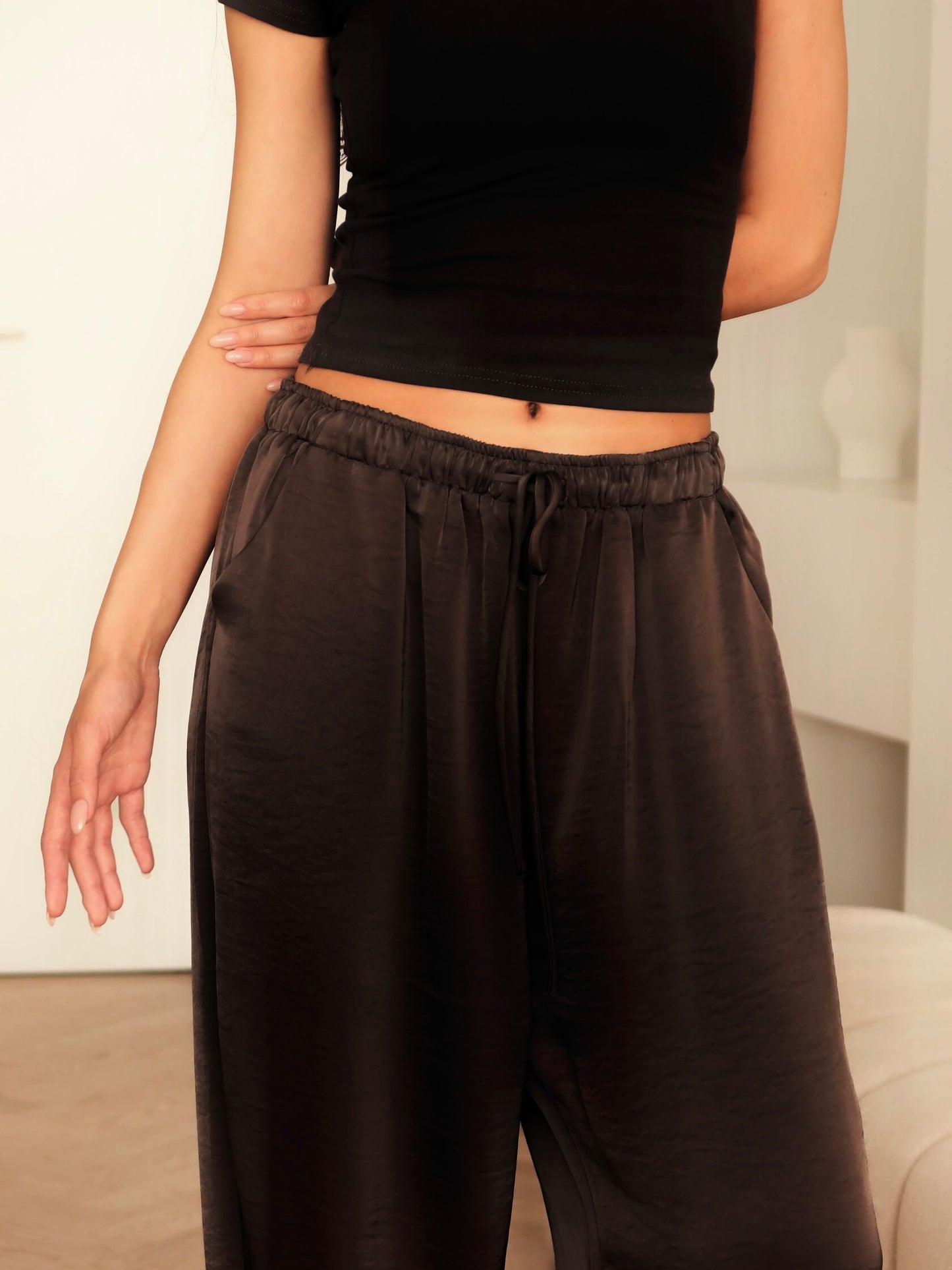 Lilya satin pants